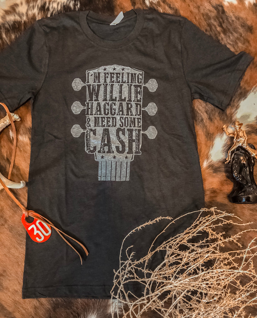 Willie, Haggard, And Cash Tee